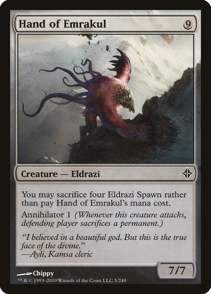 Hand of Emrakul [Rise of the Eldrazi] | Golgari Games