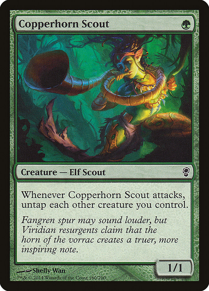 Copperhorn Scout [Conspiracy] | Golgari Games