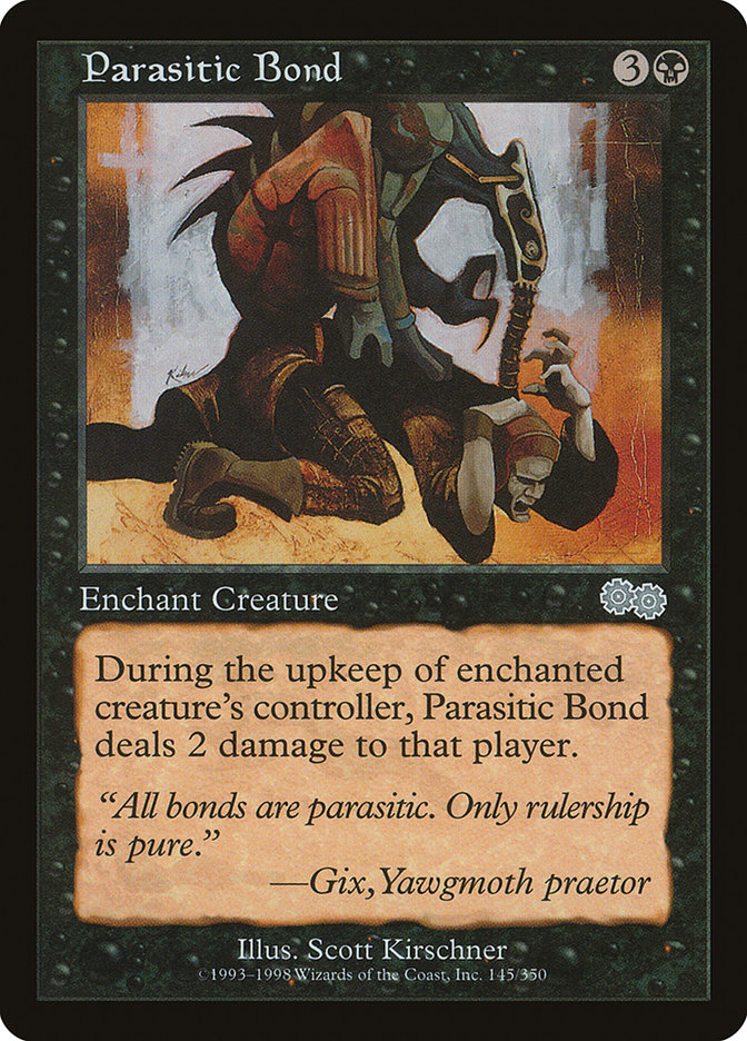 Parasitic Bond [Urza's Saga] | Local Legends