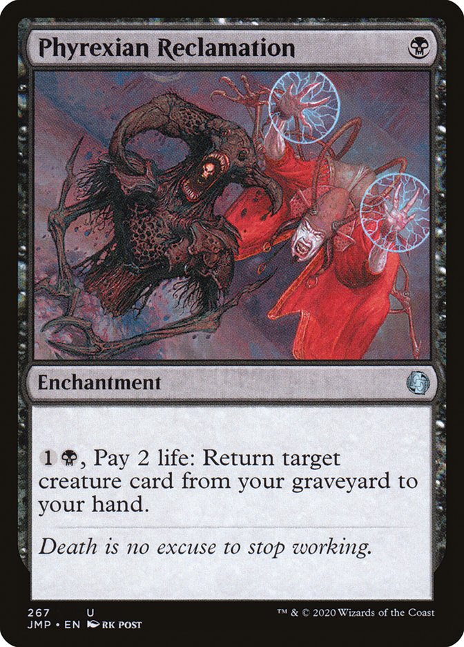 Phyrexian Reclamation [Jumpstart] | Local Legends