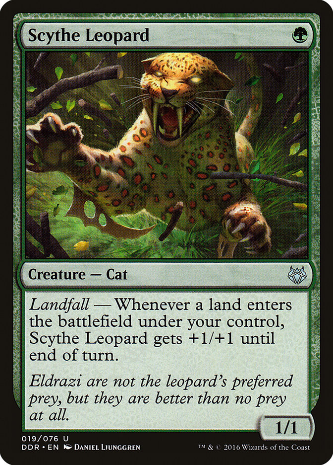 Scythe Leopard [Duel Decks: Nissa vs. Ob Nixilis] | Local Legends