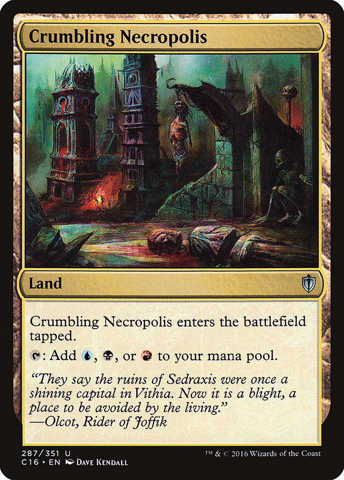Crumbling Necropolis [Commander 2016] | Local Legends