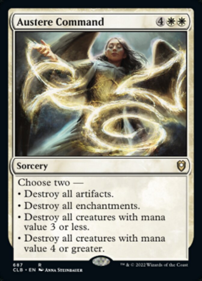 Austere Command [Commander Legends: Battle for Baldur's Gate] | Local Legends