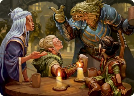 You Meet in a Tavern Art Card [Dungeons & Dragons: Adventures in the Forgotten Realms Art Series] | Local Legends