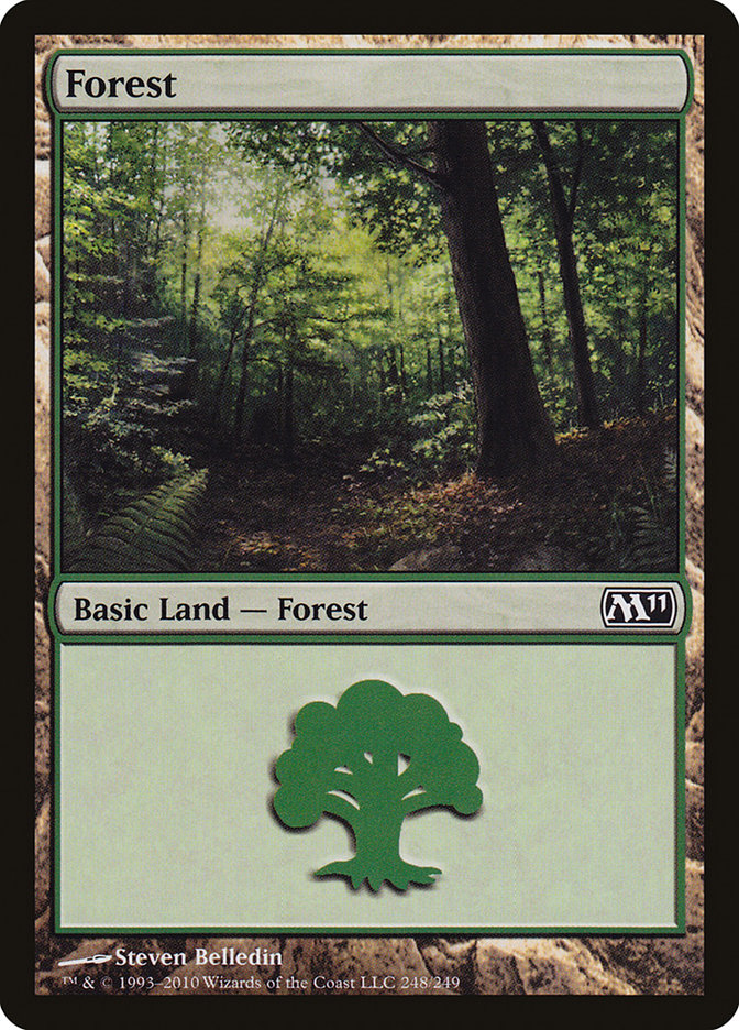 Forest (248) [Magic 2011] | Golgari Games