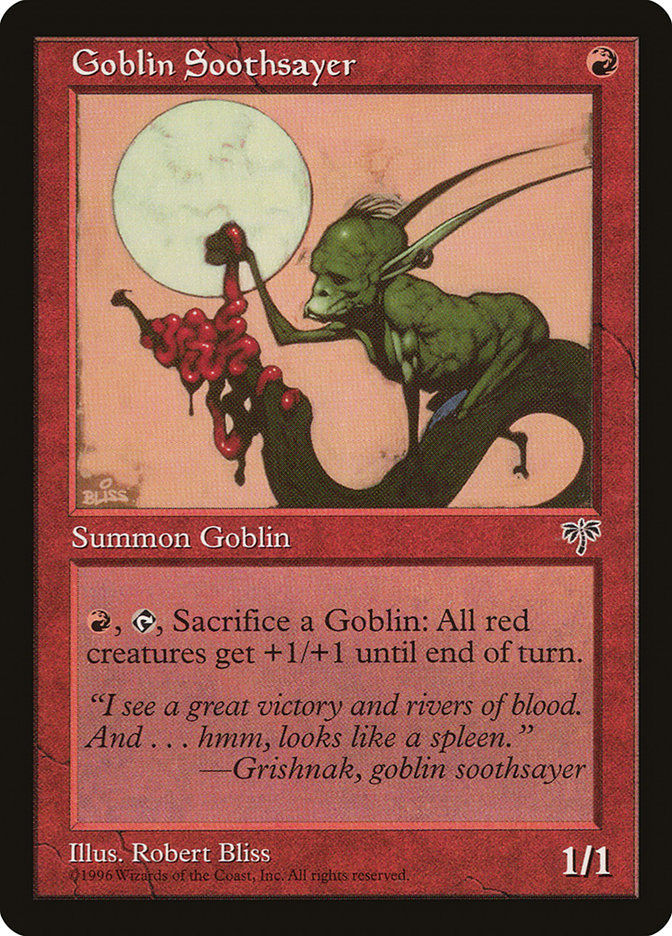 Goblin Soothsayer [Mirage] | Local Legends
