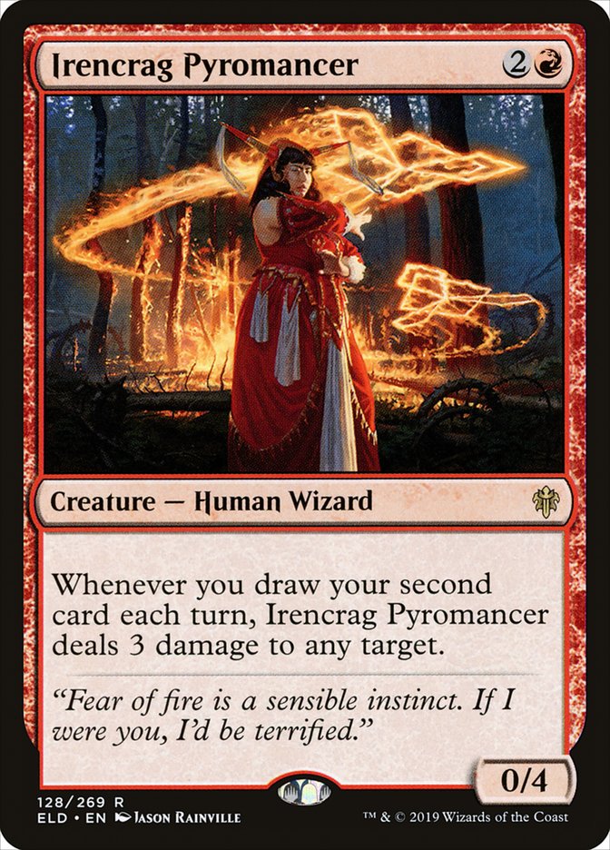 Irencrag Pyromancer [Throne of Eldraine] | Local Legends