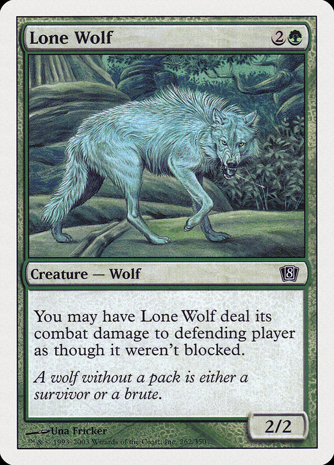 Lone Wolf [Eighth Edition] | Golgari Games