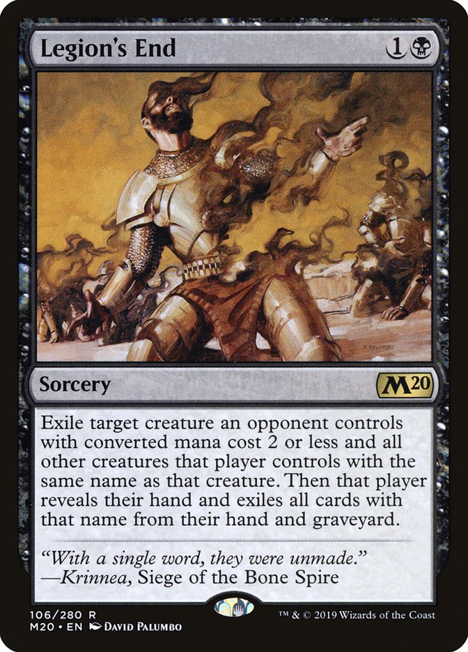 Legion's End [Core Set 2020] | Local Legends
