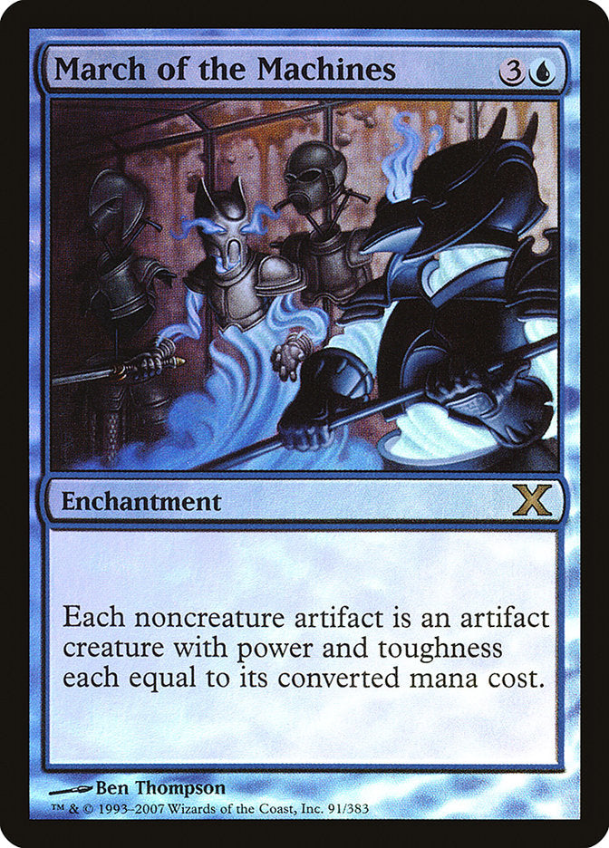 March of the Machines (Premium Foil) [Tenth Edition] | Local Legends