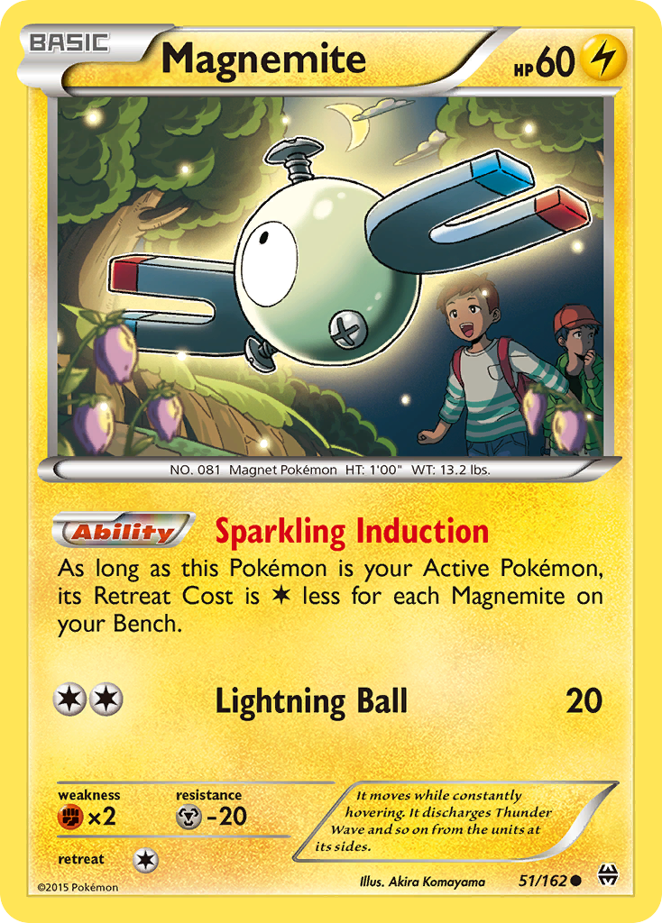 Magnemite (51/162) [XY: BREAKthrough] | Golgari Games