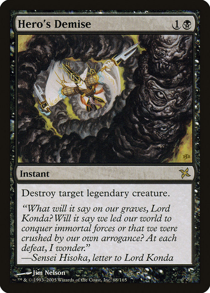 Hero's Demise [Betrayers of Kamigawa] | Local Legends