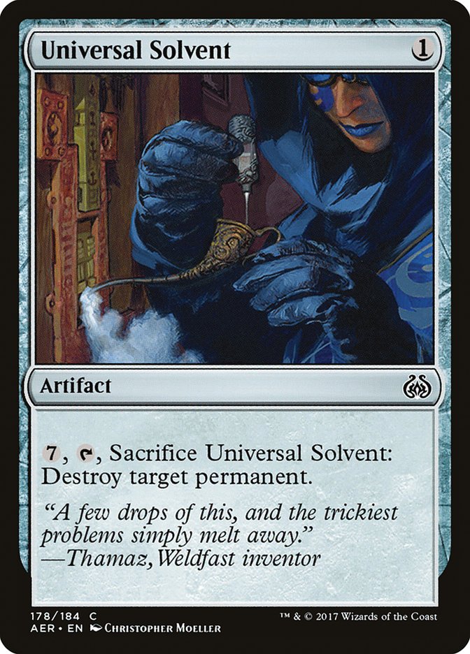 Universal Solvent [Aether Revolt] | Golgari Games