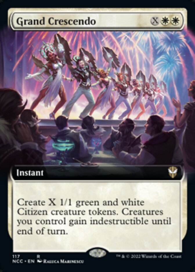 Grand Crescendo (Extended Art) [Streets of New Capenna Commander] | Local Legends