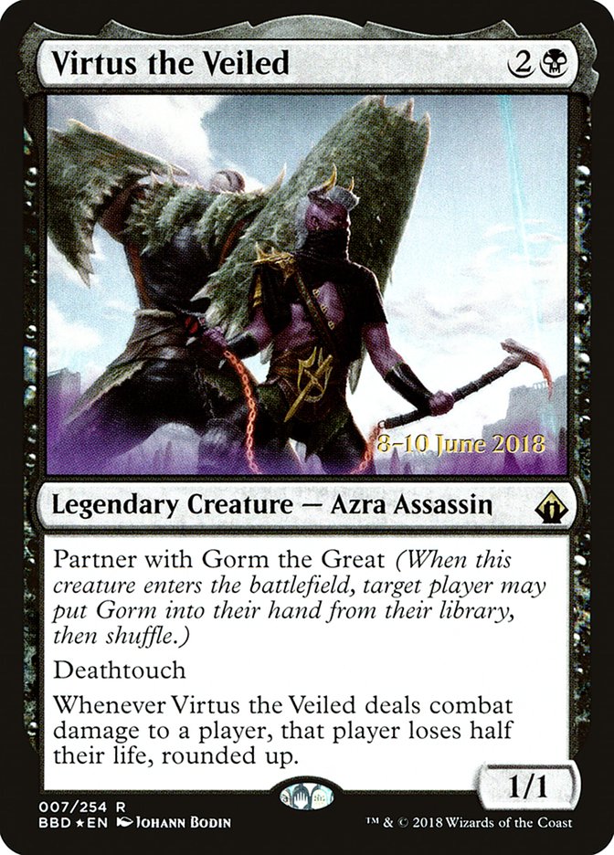 Virtus the Veiled [Battlebond Prerelease Promos] | Local Legends