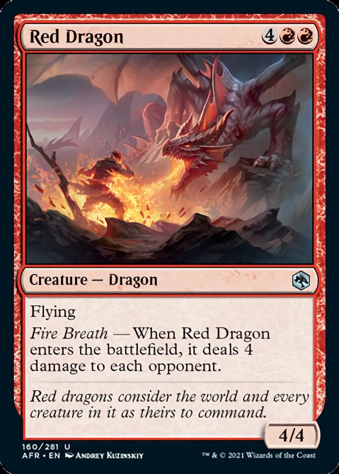 Red Dragon [Dungeons & Dragons: Adventures in the Forgotten Realms] | Local Legends