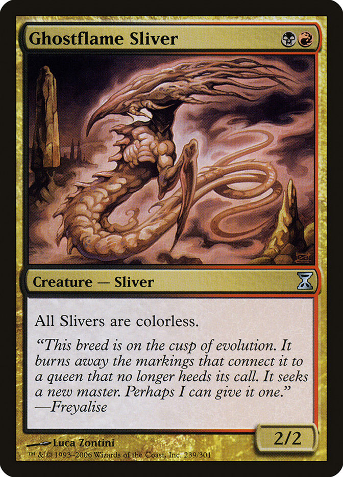 Ghostflame Sliver [Time Spiral] | Local Legends