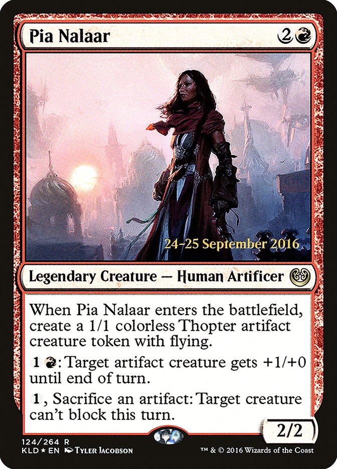 Pia Nalaar [Kaladesh Prerelease Promos] | Local Legends