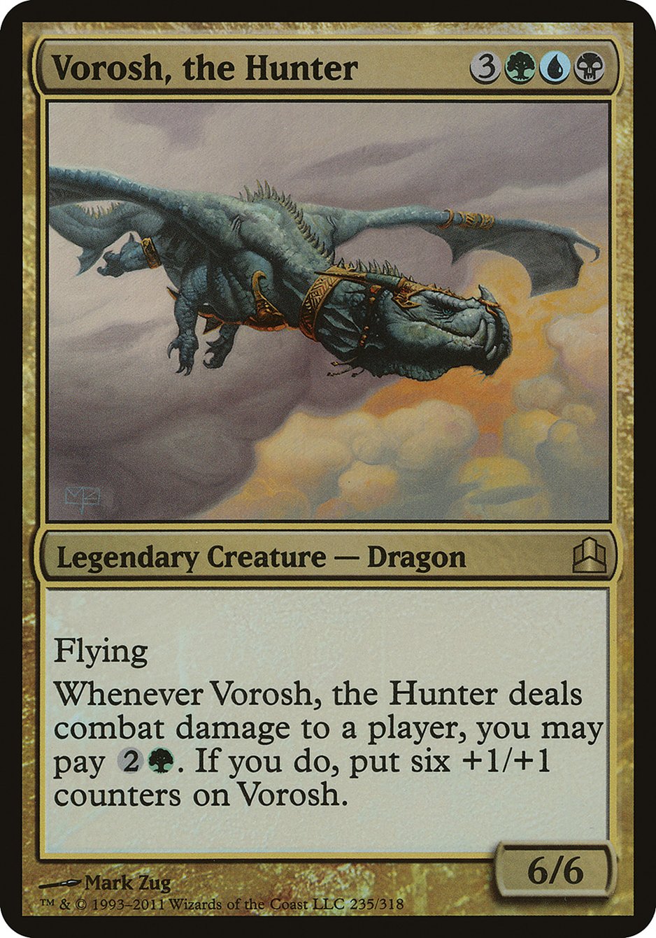 Vorosh, the Hunter (Oversized) [Commander 2011 Oversized] | Golgari Games