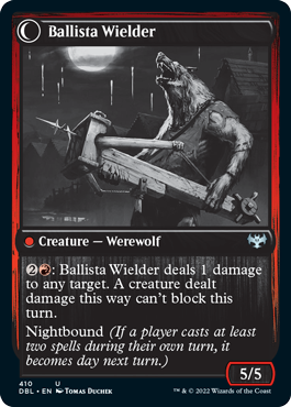 Ballista Watcher // Ballista Wielder [Innistrad: Double Feature] | Local Legends