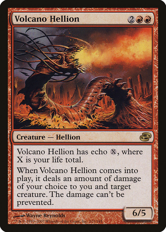 Volcano Hellion [Planar Chaos] | Golgari Games