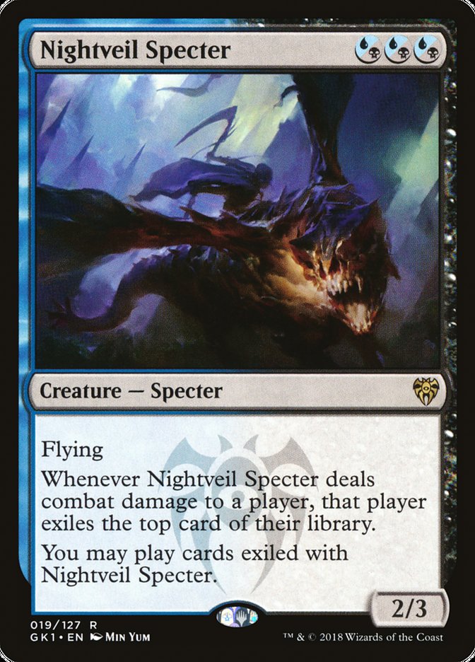 Nightveil Specter [Guilds of Ravnica Guild Kit] | Golgari Games