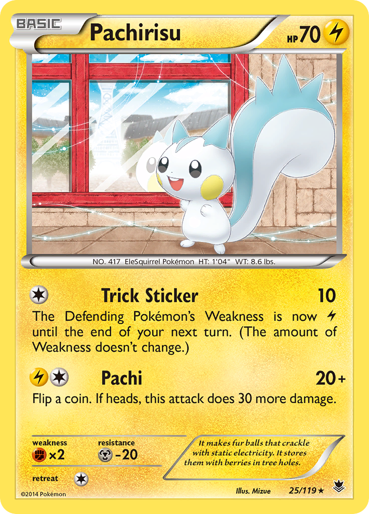 Pachirisu (25/119) [XY: Phantom Forces] | Golgari Games