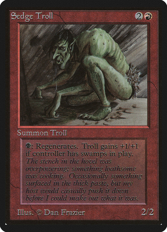 Sedge Troll [Beta Edition] | Golgari Games