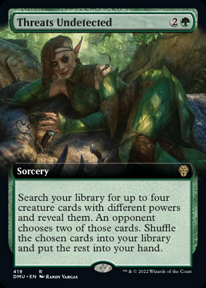 Threats Undetected (Extended Art) [Dominaria United] | Local Legends
