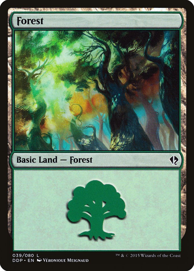 Forest (39) [Duel Decks: Zendikar vs. Eldrazi] | Local Legends