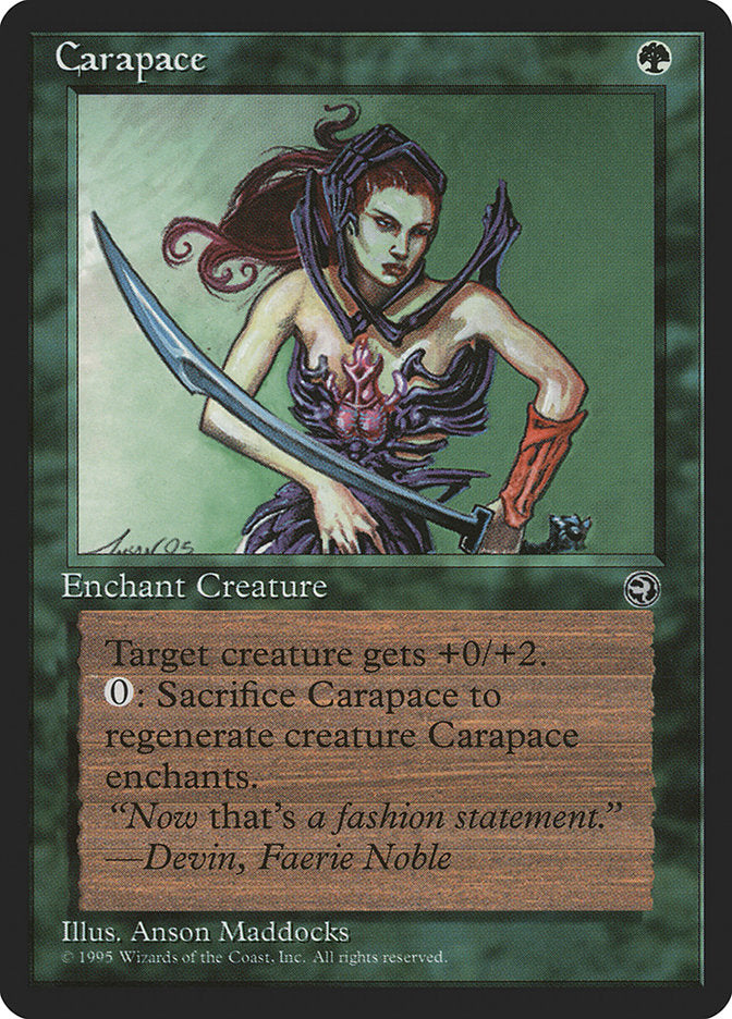Carapace (Devin Flavor Text) [Homelands] | Local Legends