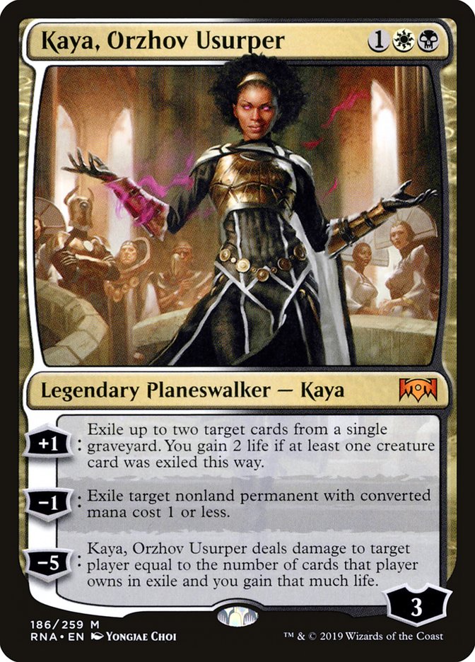 Kaya, Orzhov Usurper [Ravnica Allegiance] | Golgari Games