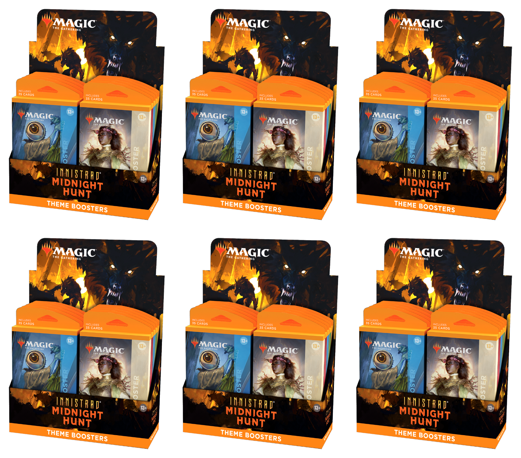 Innistrad: Midnight Hunt - Theme Booster Display Case | Local Legends