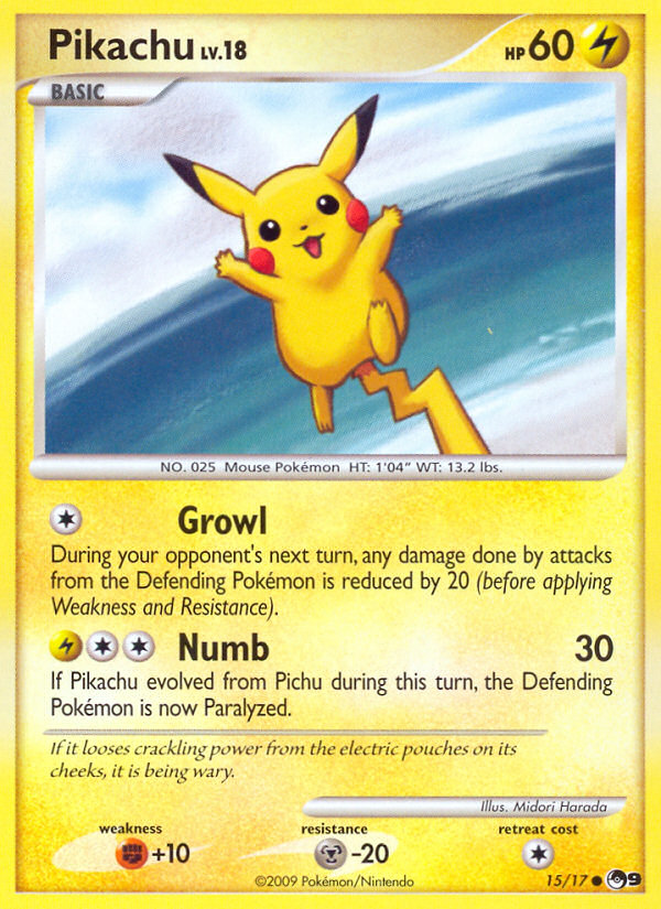 Pikachu (15/17) [POP Series 9] | Golgari Games