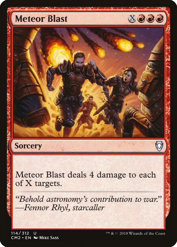 Meteor Blast [Commander Anthology Volume II] | Golgari Games