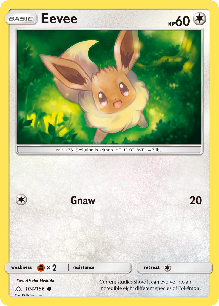 Eevee (104/156) [Sun & Moon: Ultra Prism] | Golgari Games