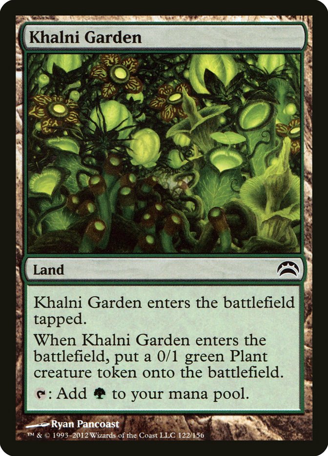 Khalni Garden [Planechase 2012] | Local Legends