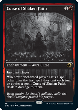 Curse of Shaken Faith [Innistrad: Double Feature] | Golgari Games