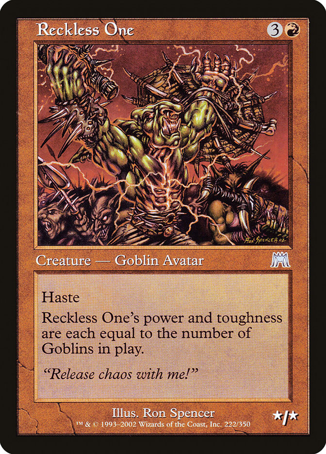 Reckless One [Onslaught] | Local Legends