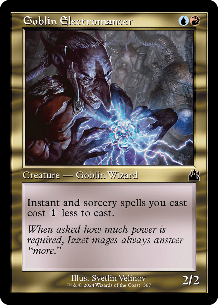 Goblin Electromancer (Retro Frame) [Ravnica Remastered] | Local Legends