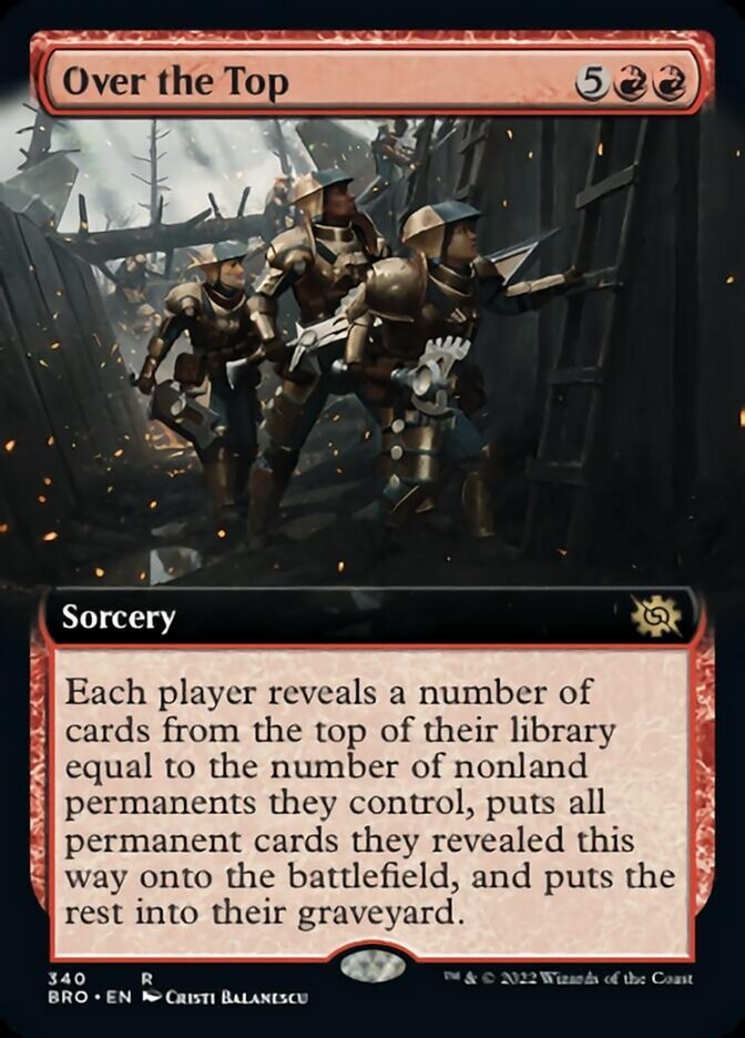 Over the Top (Extended Art) [The Brothers' War] | Local Legends