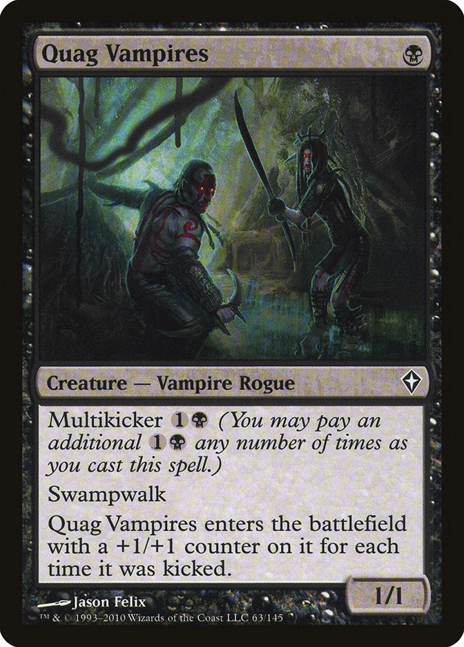 Quag Vampires [Worldwake] | Golgari Games