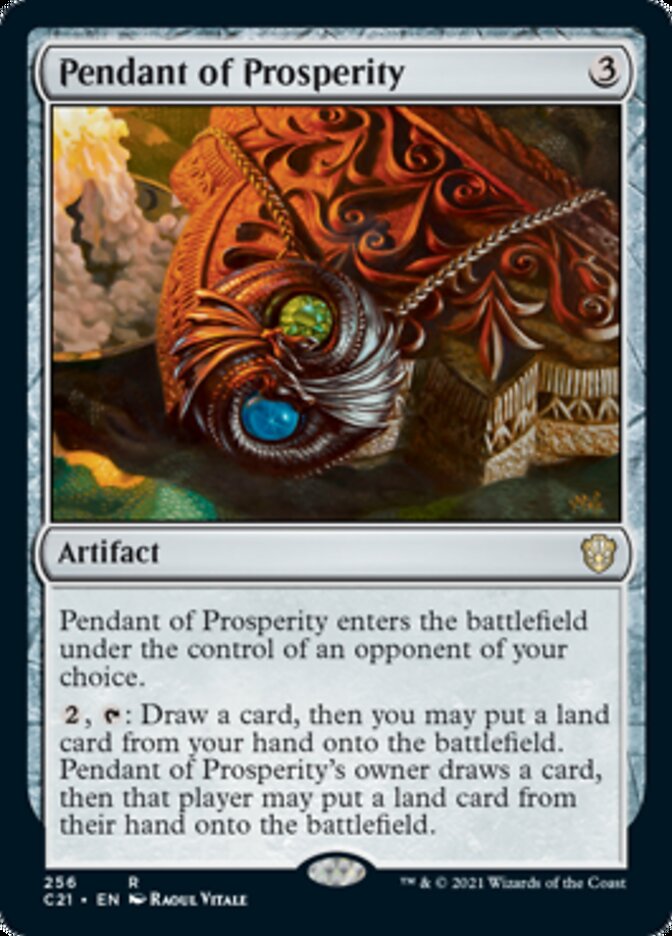 Pendant of Prosperity [Commander 2021] | Local Legends