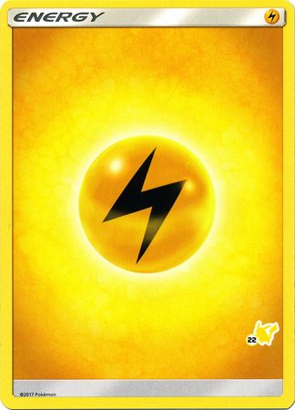 Lightning Energy (Pikachu Stamp #22) [Battle Academy 2020] | Local Legends