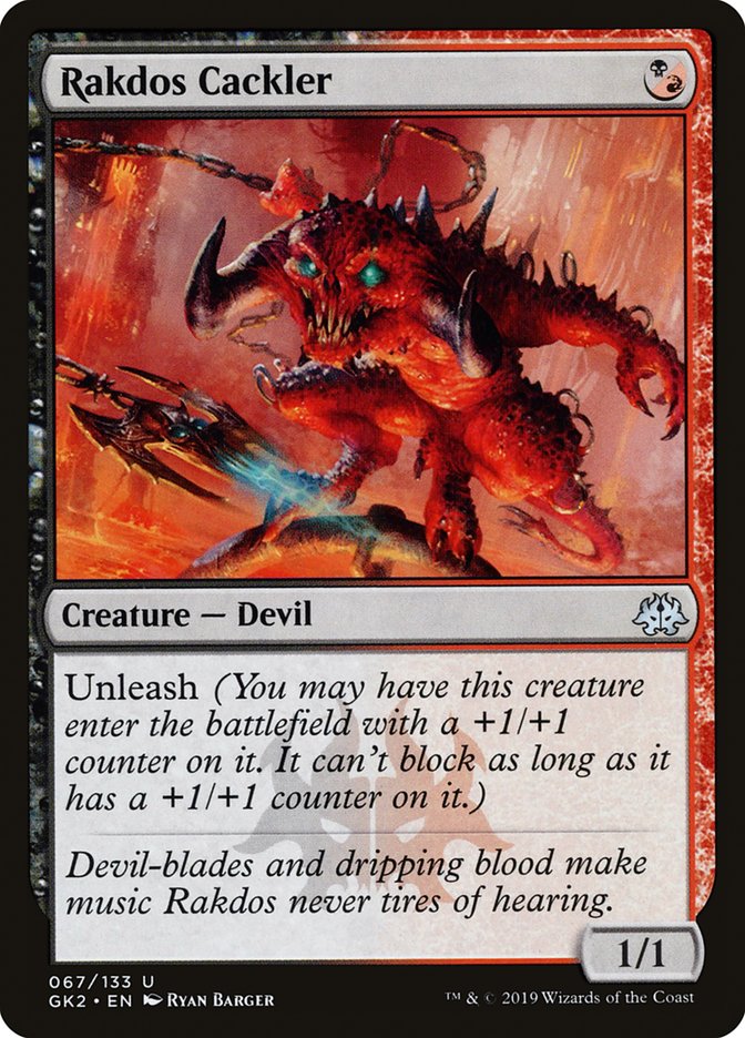 Rakdos Cackler [Ravnica Allegiance Guild Kit] | Local Legends