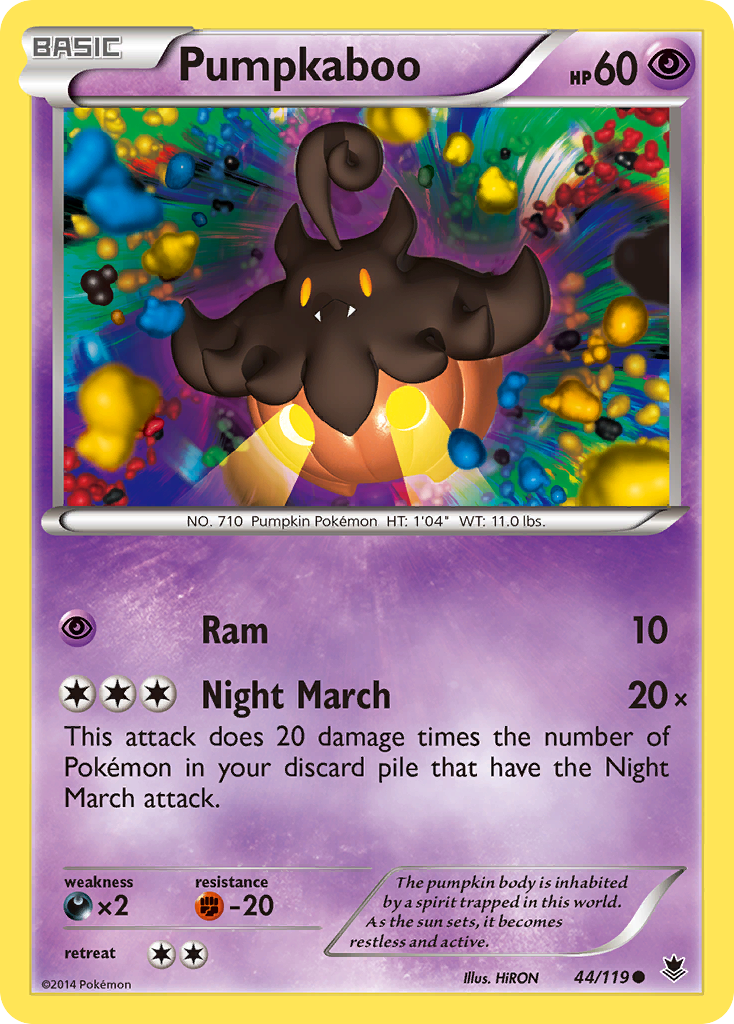 Pumpkaboo (44/119) [XY: Phantom Forces] | Golgari Games