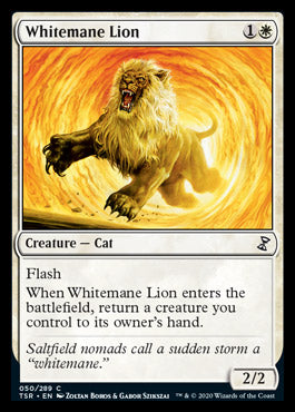 Whitemane Lion [Time Spiral Remastered] | Golgari Games