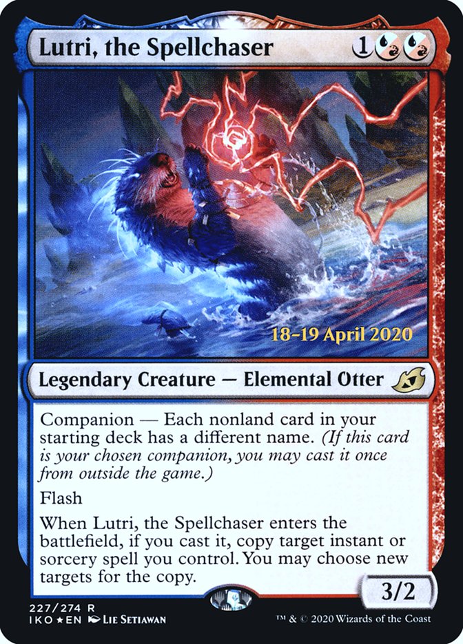 Lutri, the Spellchaser [Ikoria: Lair of Behemoths Prerelease Promos] | Local Legends