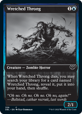 Wretched Throng [Innistrad: Double Feature] | Golgari Games