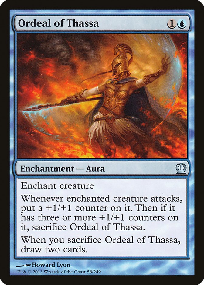 Ordeal of Thassa [Theros] | Golgari Games